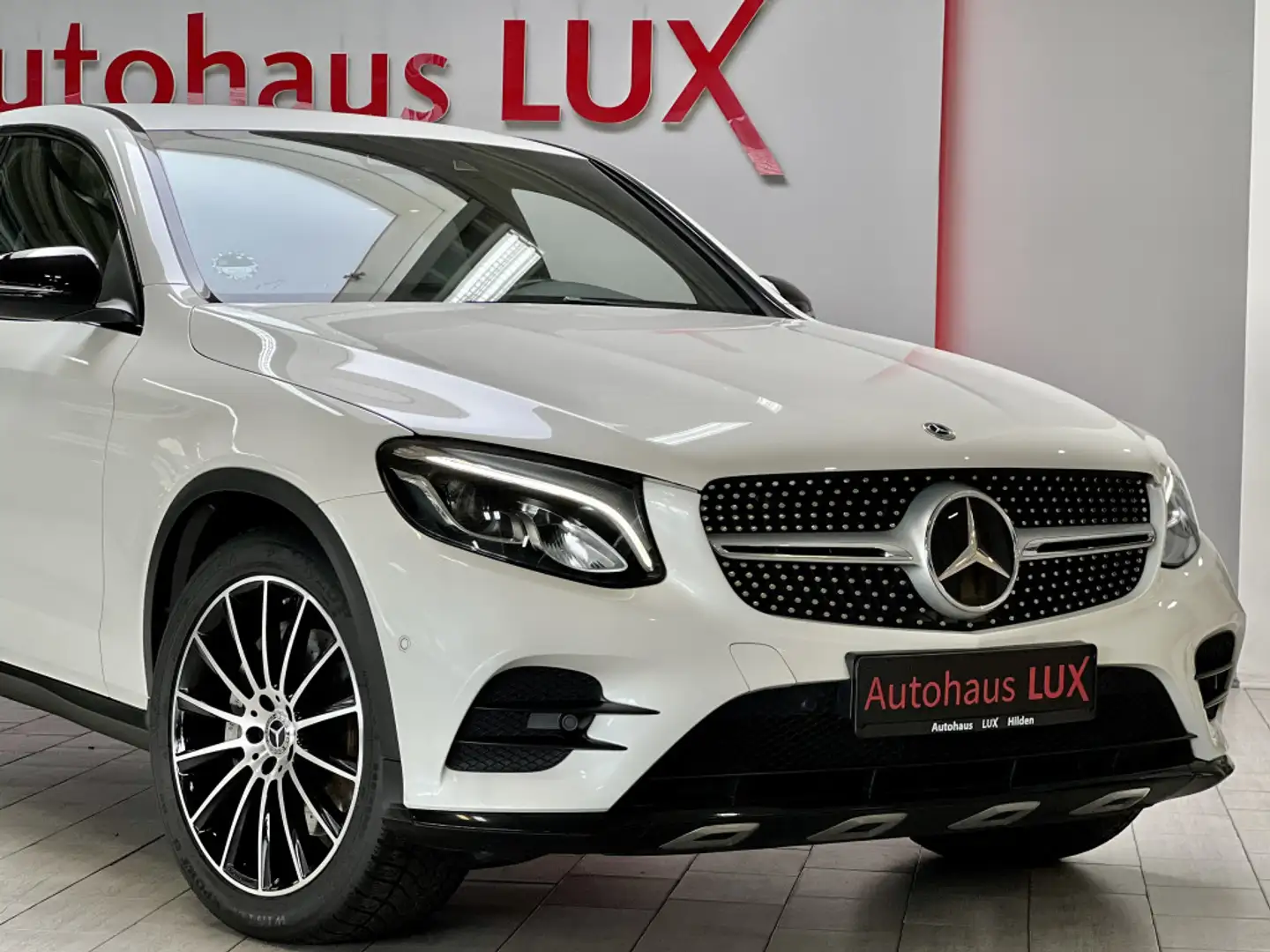Mercedes-Benz GLC 250 COUPE°AMG LINE°4M°NUR 55TKM°MB SCHECKHEFT Wit - 2