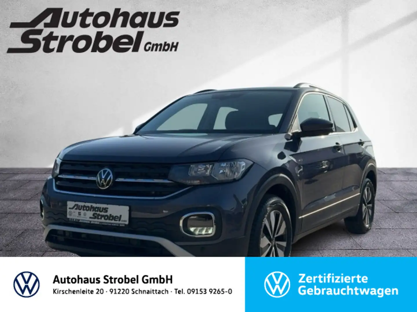 Volkswagen T-Cross 1.5 TSI DSG "MOVE" ACC Navi Lane-Ass Blu Grau - 1