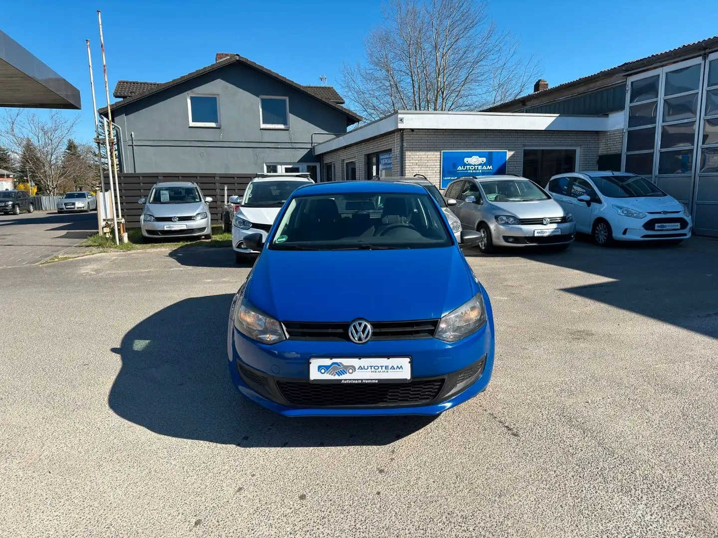 Volkswagen Polo V Trendline HU+SERVICE/KLIMA/EFH/ZV Bleu - 2