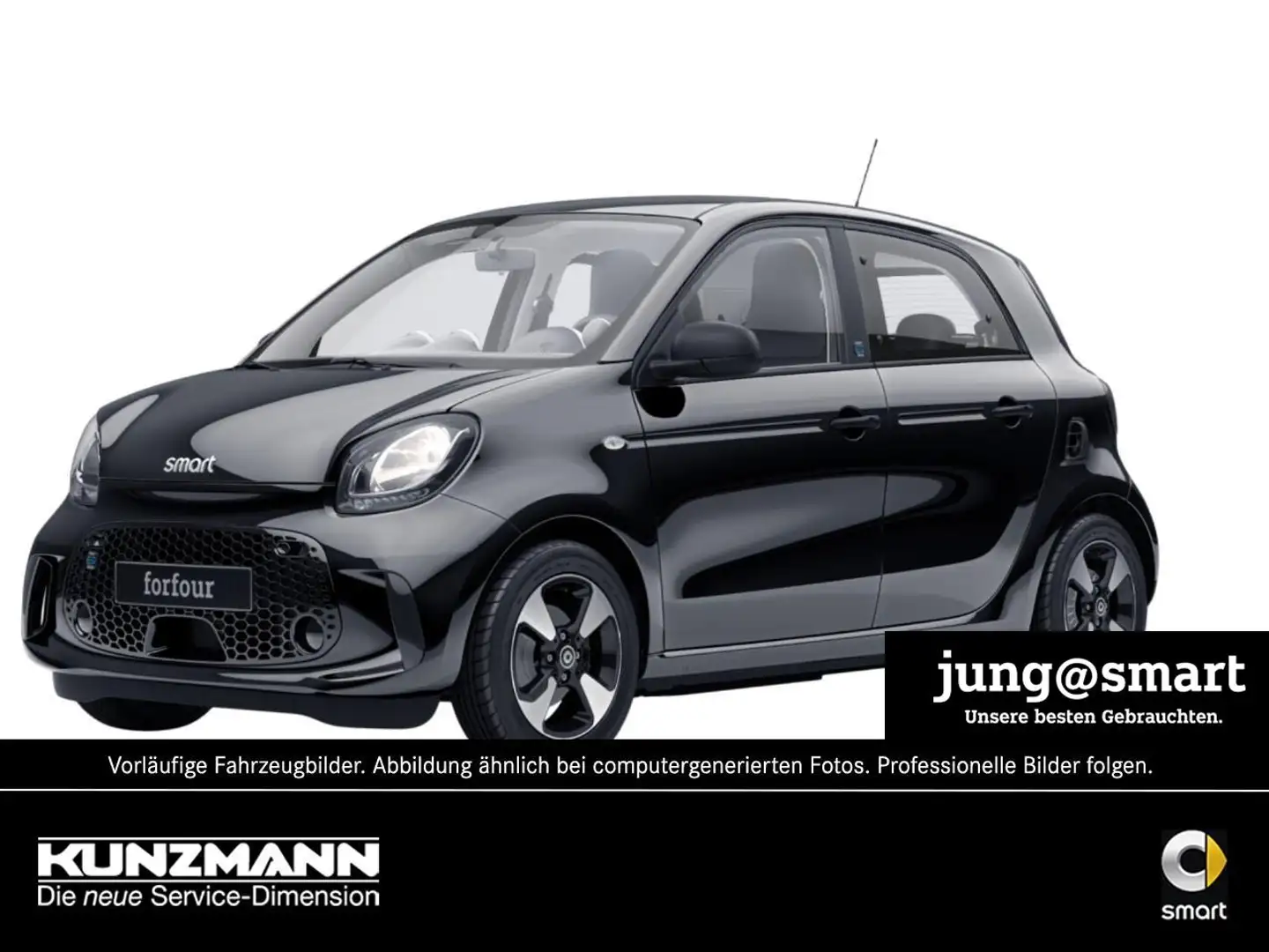 smart forFour EQ Advanced-Paket Volldach Ladekabel-P Noir - 1
