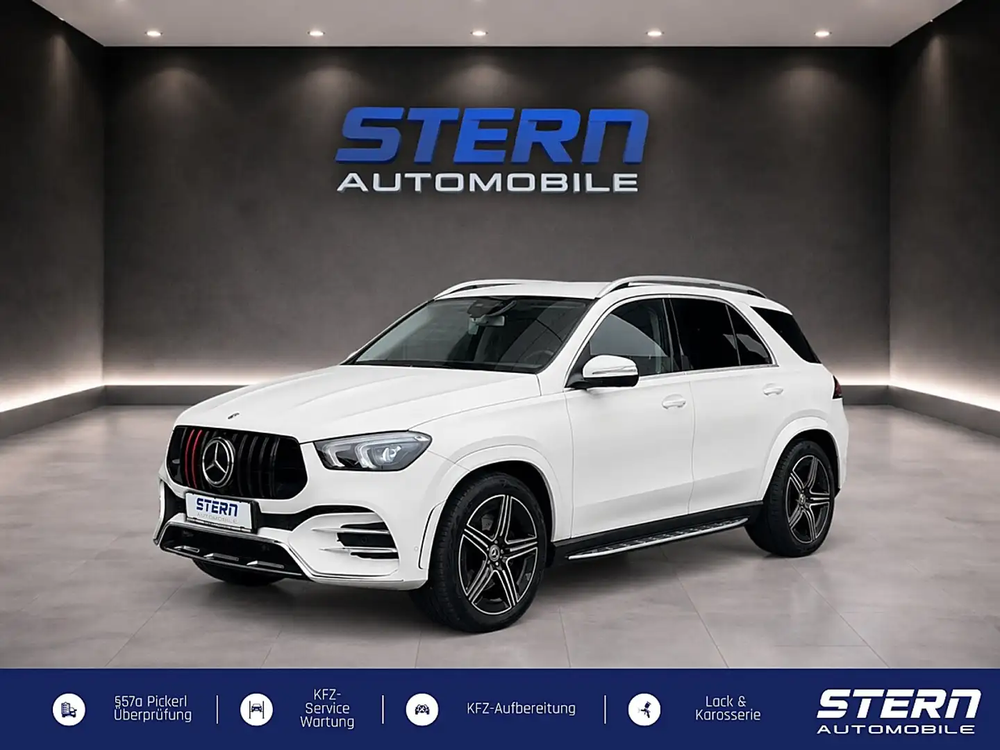 Mercedes-Benz GLE 300 d 4Matic Aut. *AMG-LINE* PANAMERICANA* 360* Weiß - 1