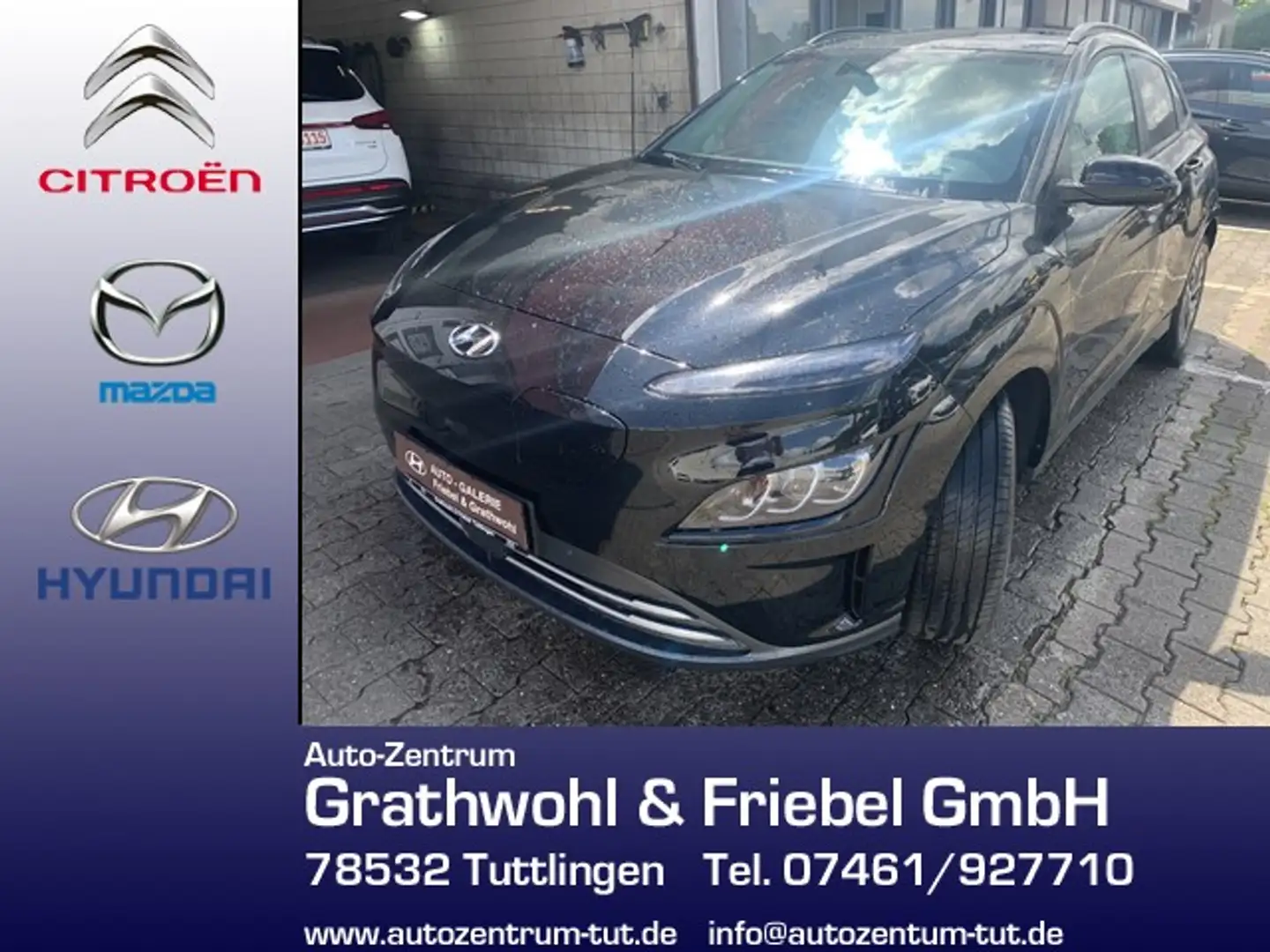 Hyundai KONA 64 kWh Prime+Sitz-Paket*2,99% Schwarz - 1