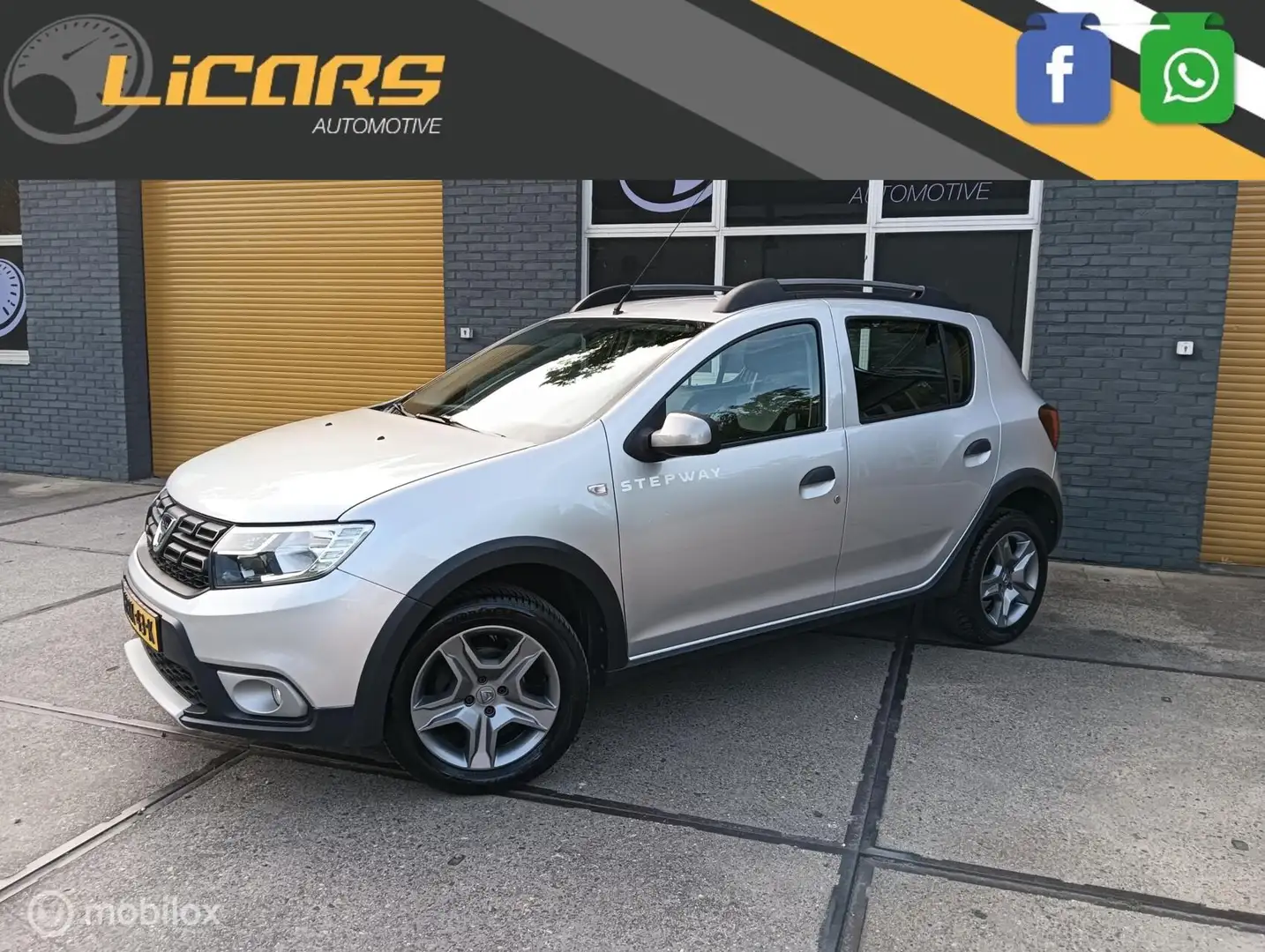 Dacia Sandero 0.9 TCe Stepway Navi/camera/PDC/cruise/airco Gris - 2