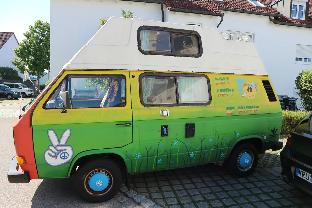 Volkswagen T3 Camper Hochdach Wohnmobilzulassung, foto 1