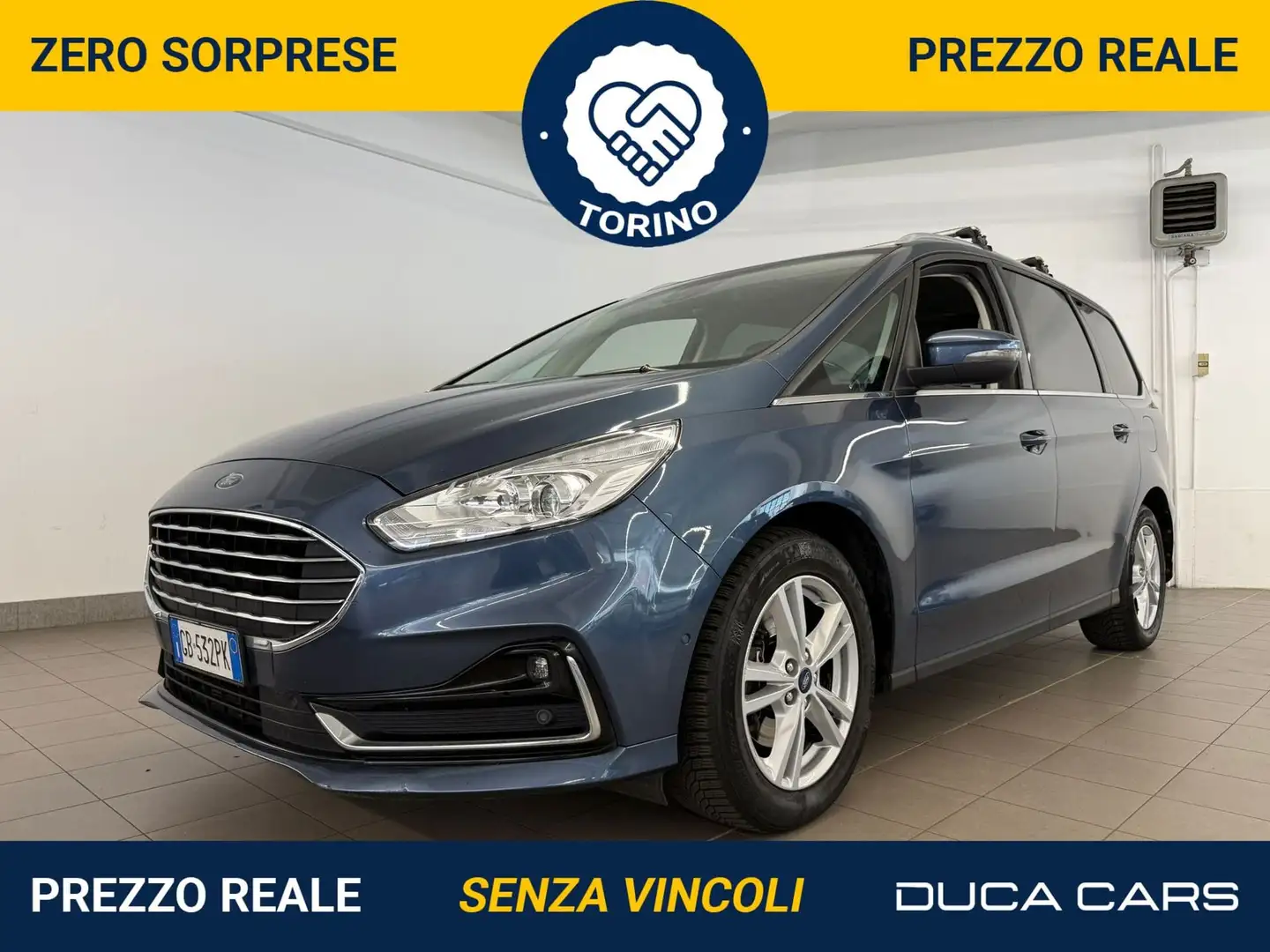 Ford Galaxy 2.0 EcoBlue 150 CV Start&Stop DPF Aut. Business 7 Blu/Azzurro - 1