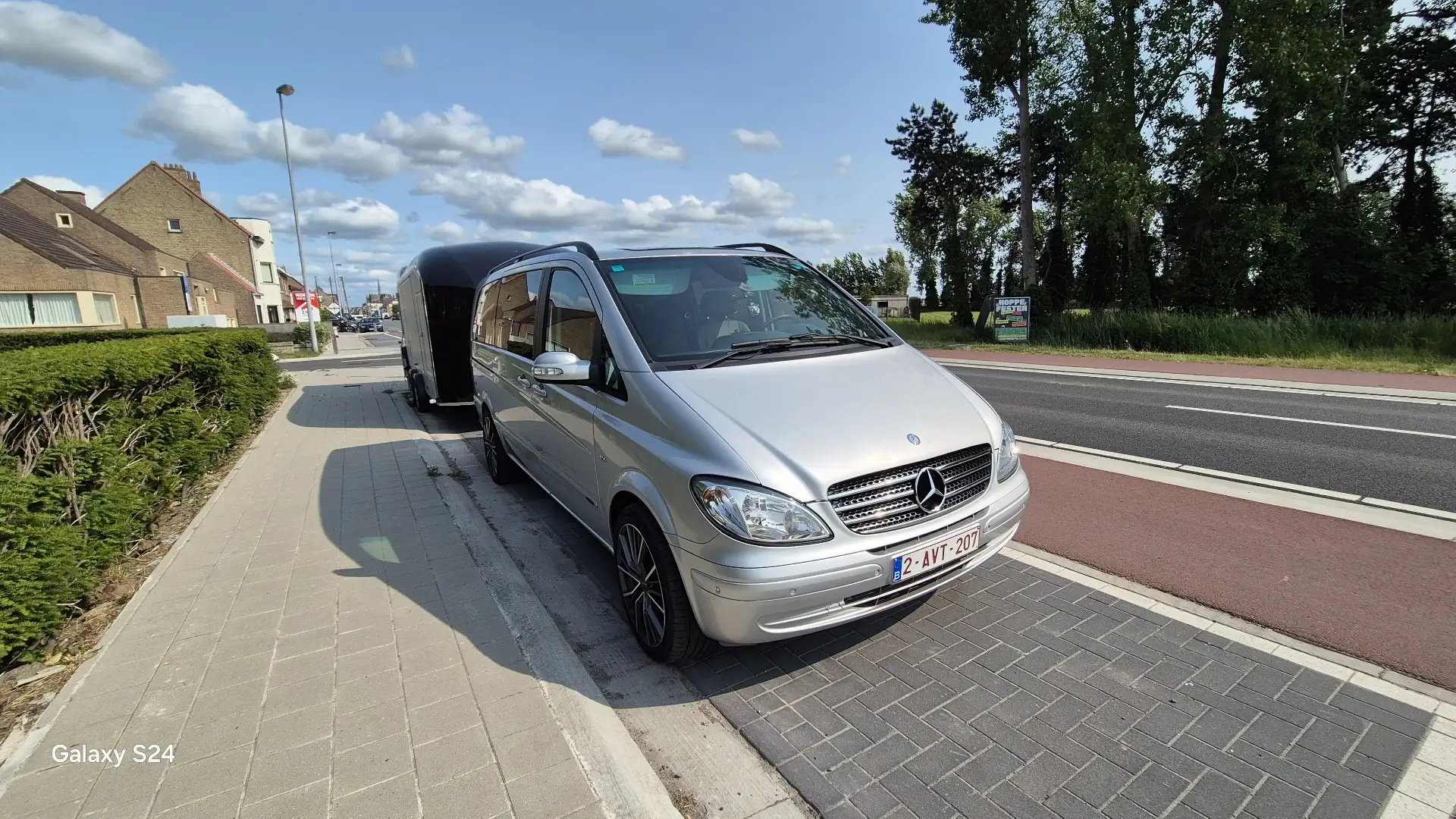Mercedes-Benz Viano 3.0 CDI lang Automatik Ambiente DPF Zilver - 1
