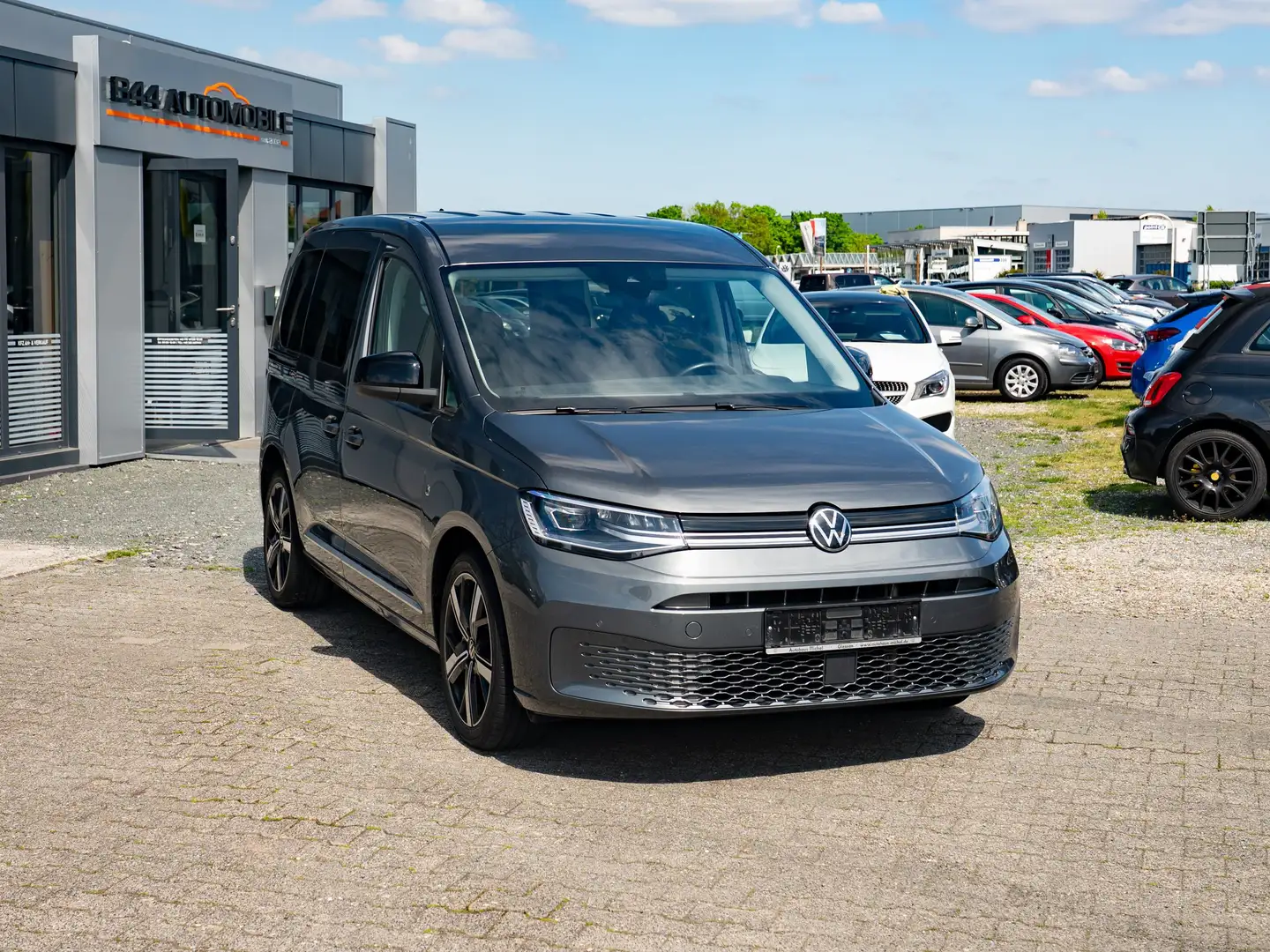 Volkswagen Caddy Style*VirtualCP*NAVI*LED*Kamera*Teilleder*Standhzg Grau - 1