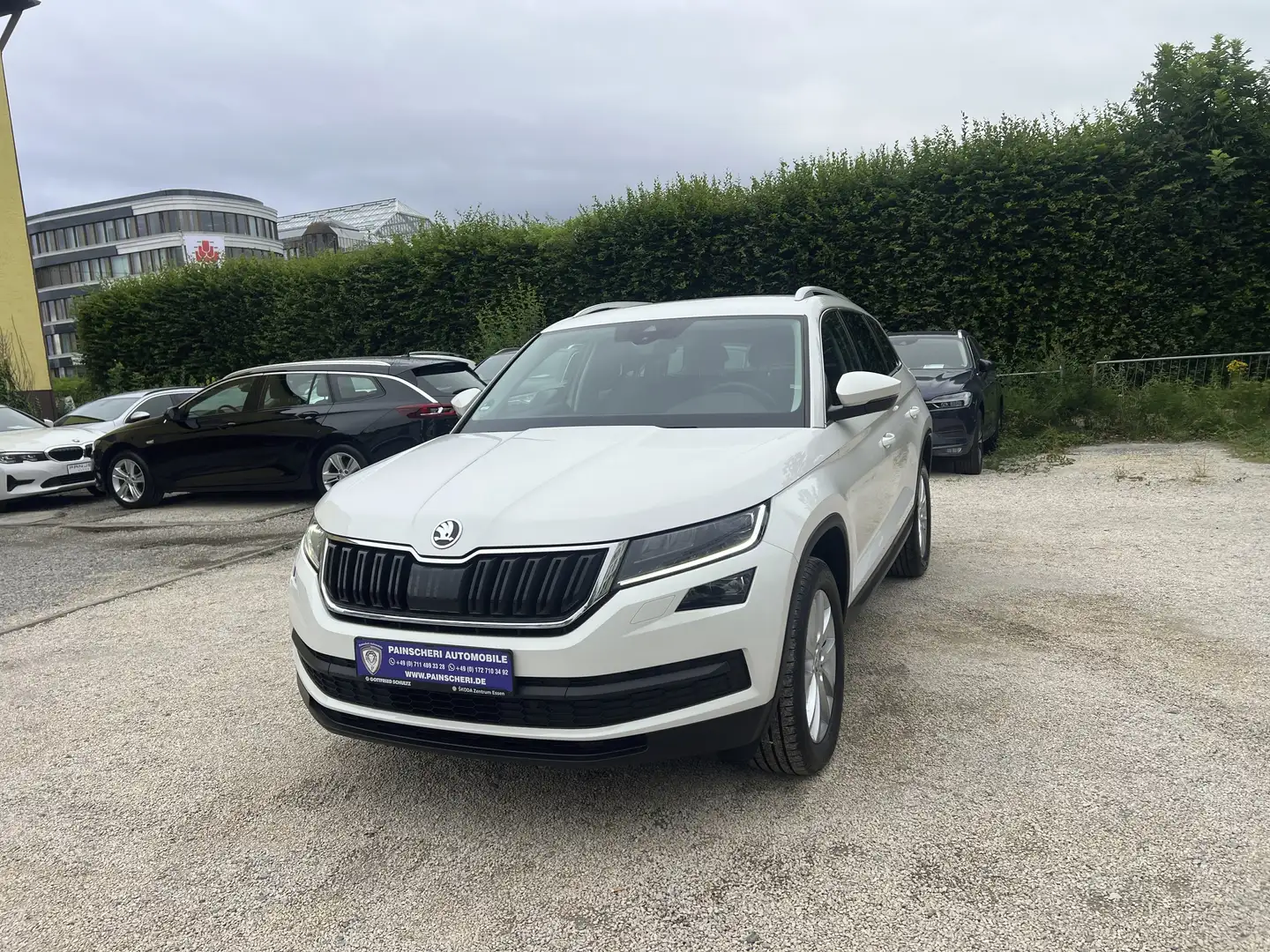 Skoda Kodiaq 2.0 TDI DSG Style MEMORY+LED+KAMERA+TOTWINKEL+SPUR Weiß - 2