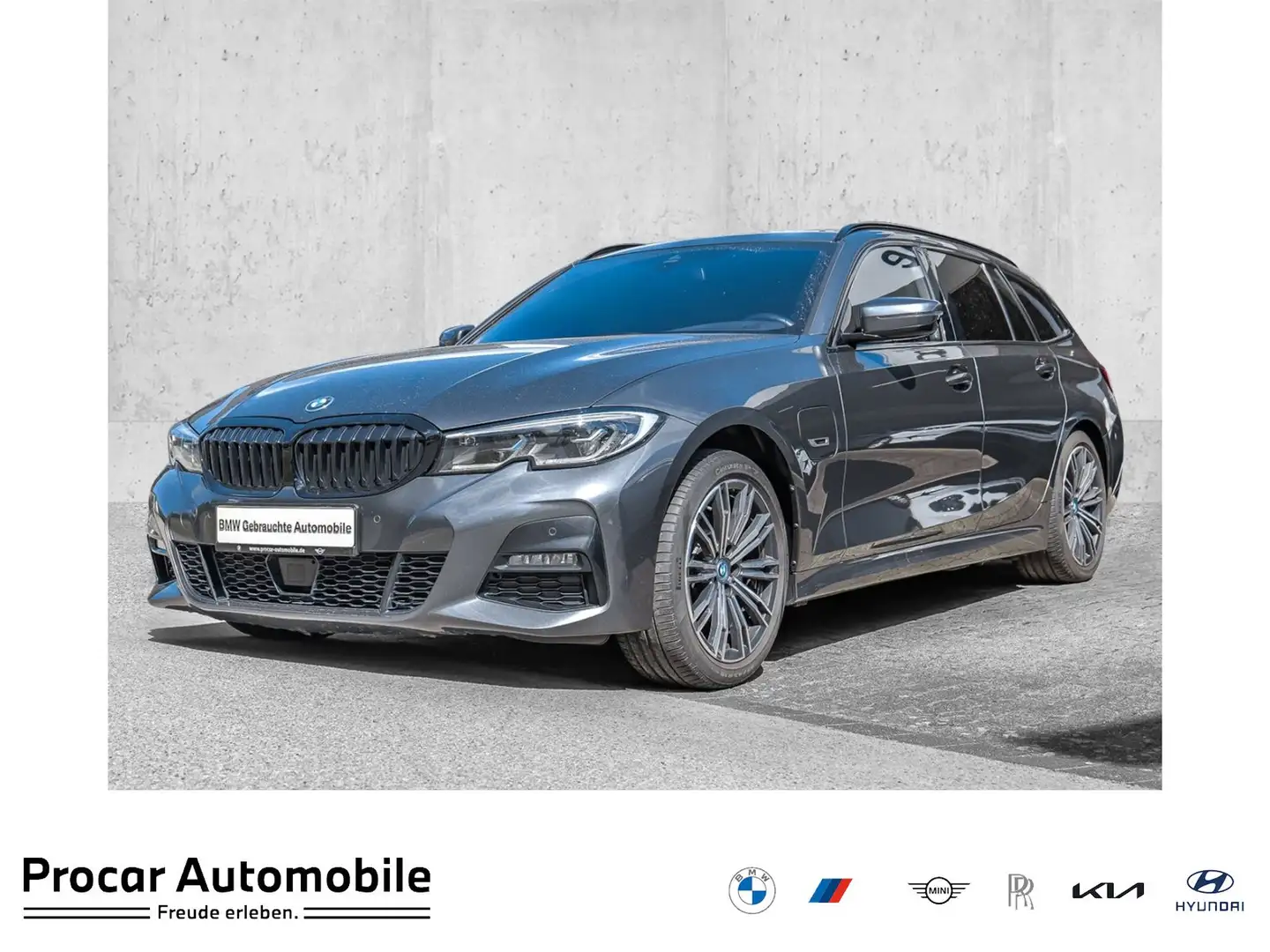 BMW 320 e Touring M Sport HiFi LASER DA KAMERA AHK  DAB WL Grau - 1