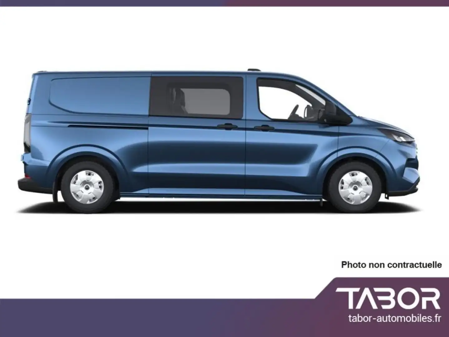 Ford Transit Custom DCiV TDCi 170 Aut Trend 320 Bleu - 2