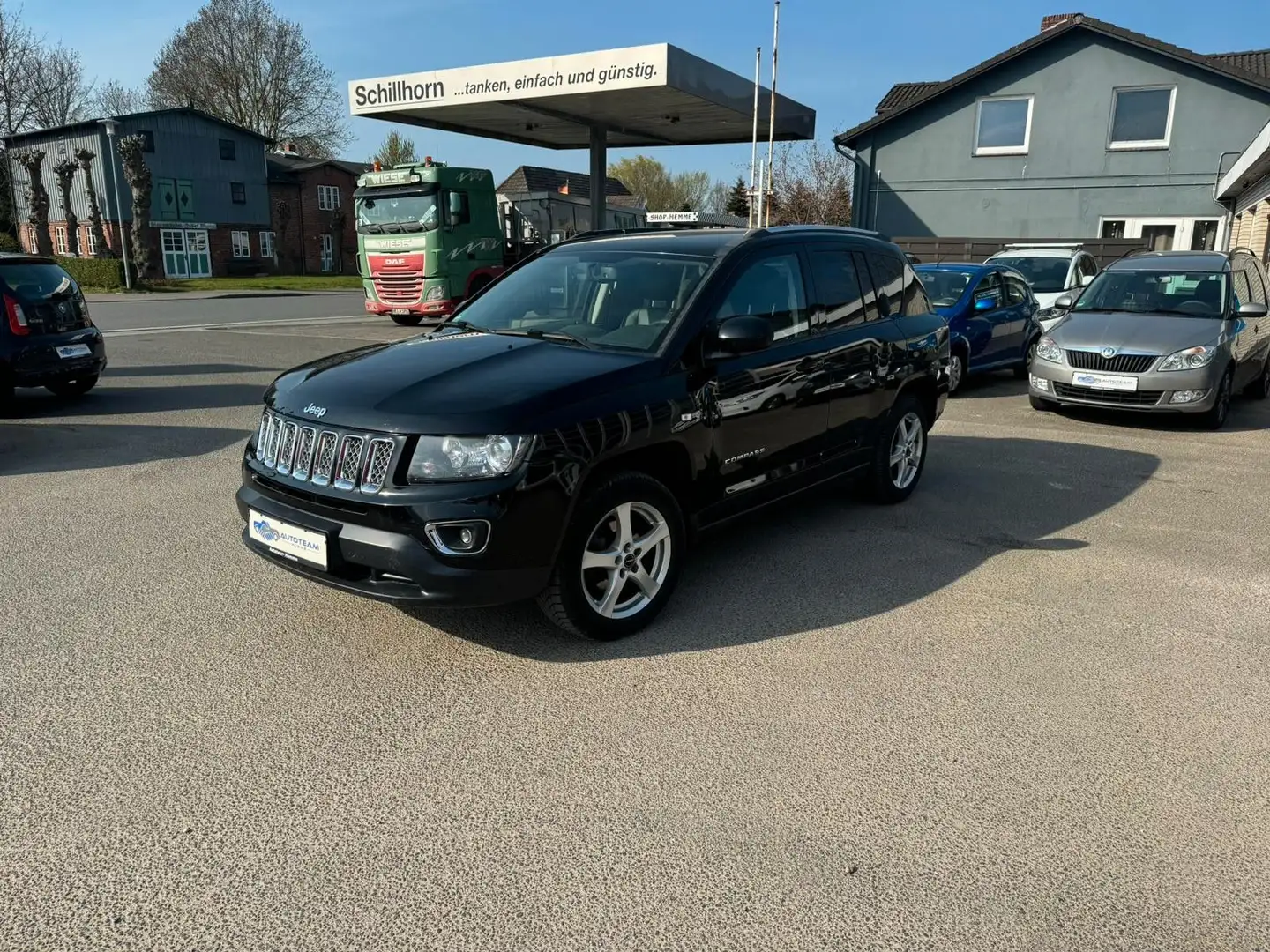 Jeep Compass Limited 4x4 HU+SERVICE NEU/KLIMA/LEDER Noir - 1