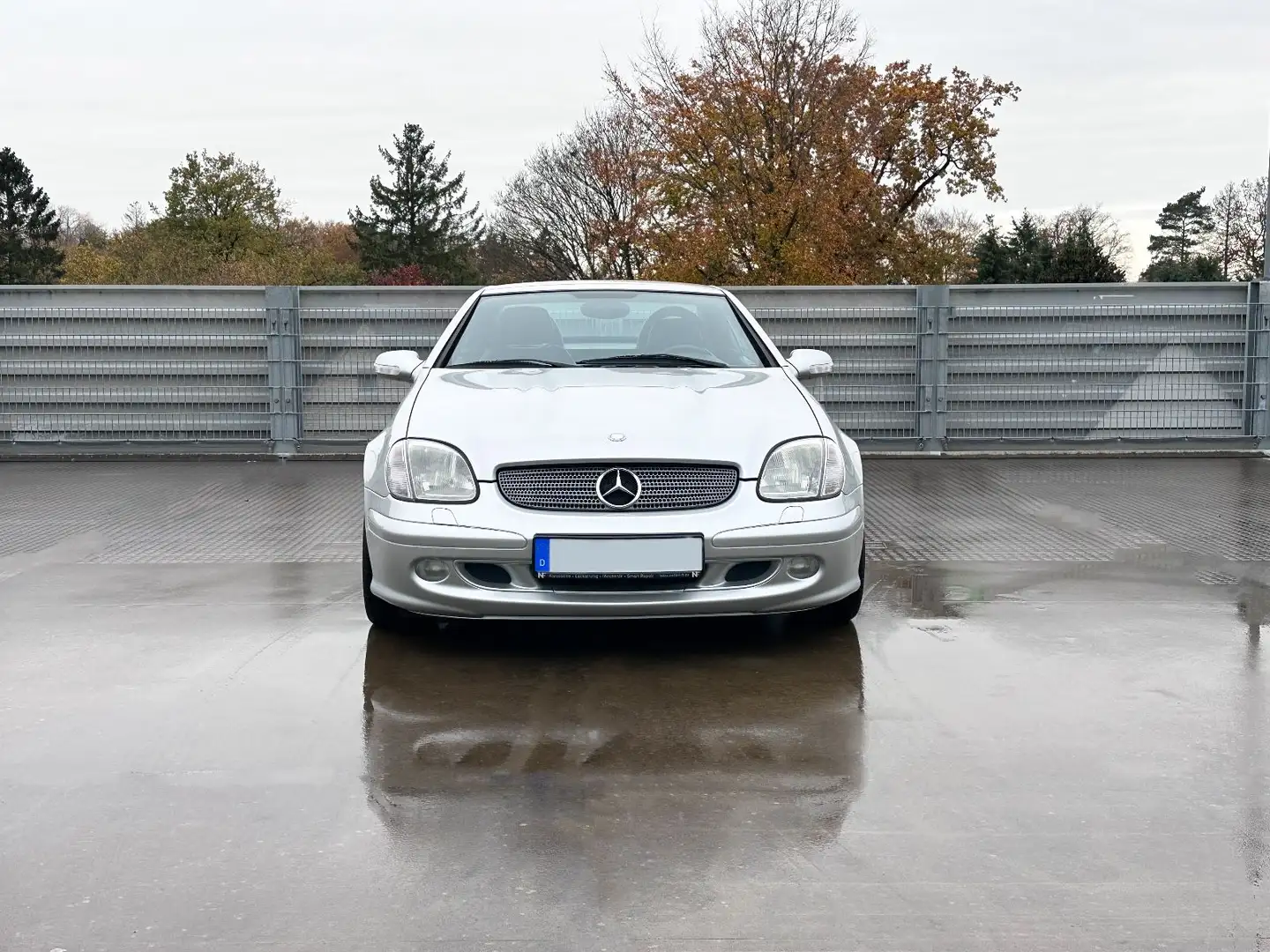 Mercedes-Benz SLK 320 - Service neu, nur 75 Euro monatl. Rate* Srebrny - 2
