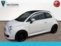 Fiat 500C 0.9 TwinAir Turbo 500S Cabrio, leder interieur. Blanc - thumbnail 1