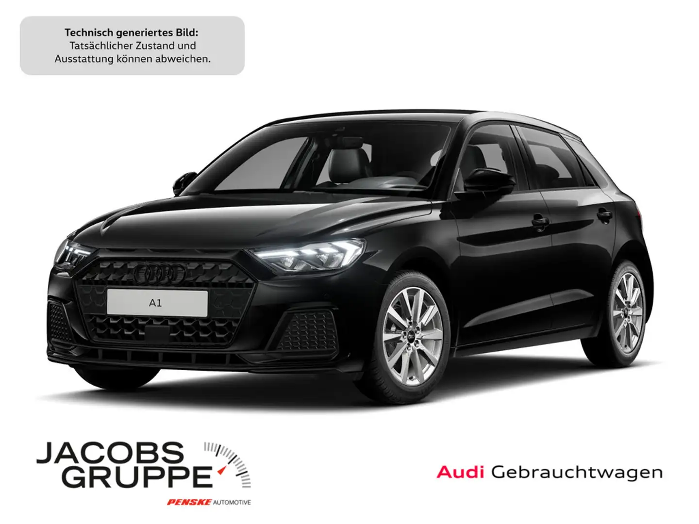 Audi A1 Sportback 25 TFSI S-line Navi,LED,GRA,PDC Schwarz - 1