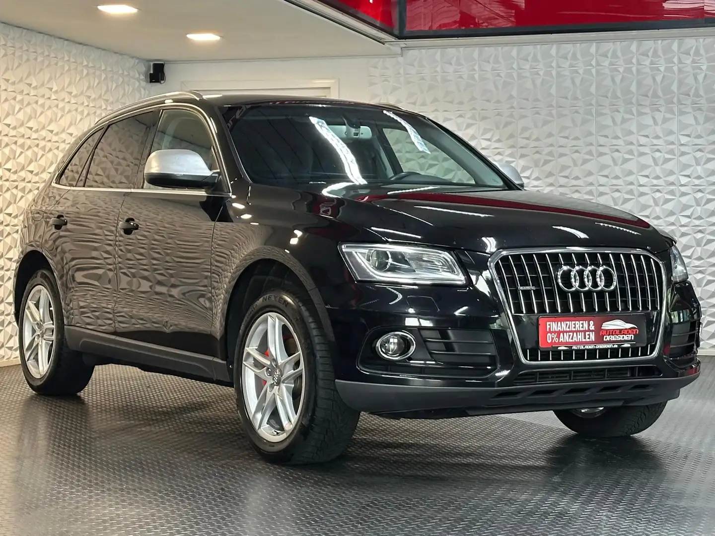 Audi Q5 2.0TDI QUATTRO BIXEN#TEMPO#KLIMA#PDC#AHK#ALU Чёрный - 2
