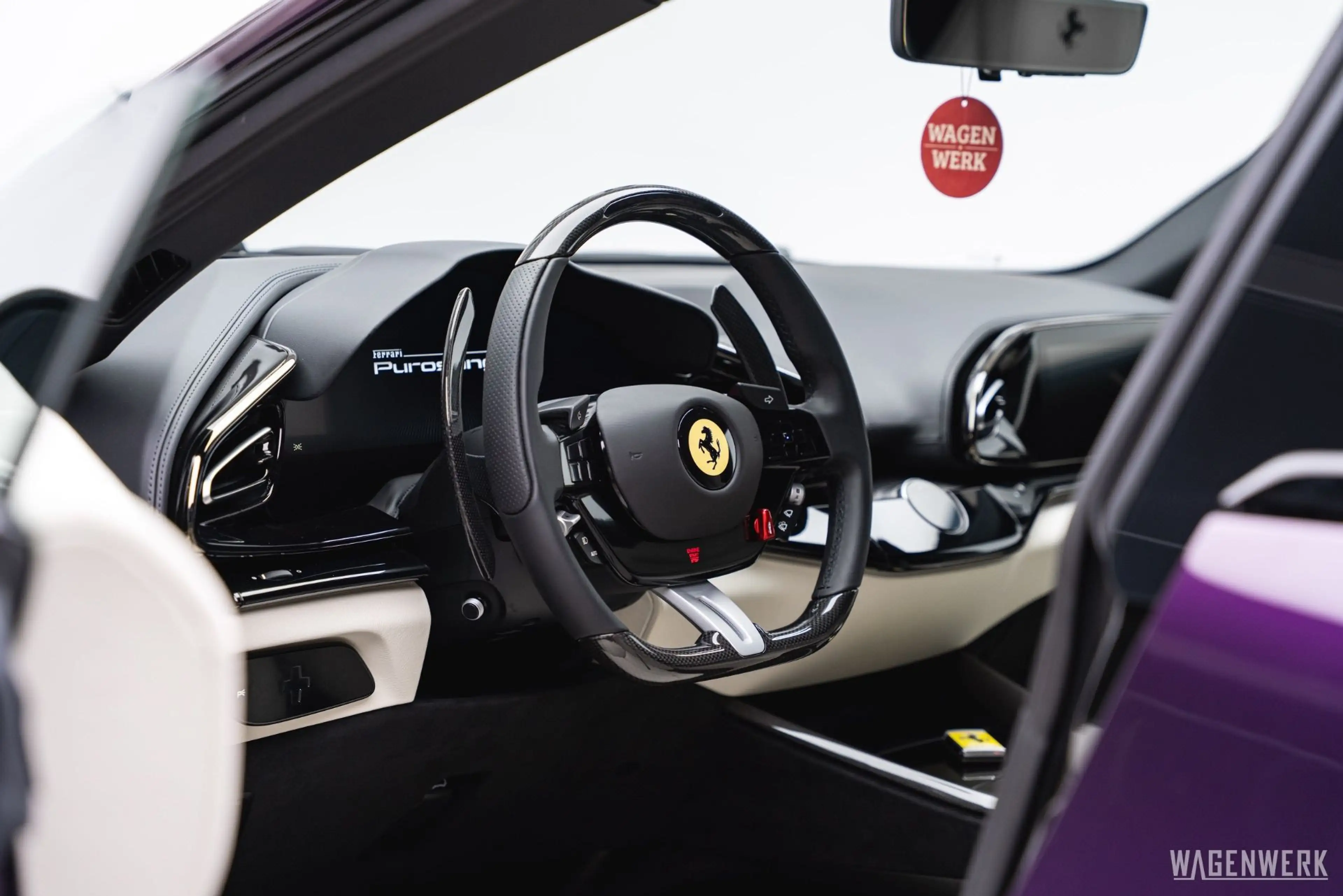 Ferrari Purosangue MY26 CARBONPAKET ADAS MASSAGE PANORAMA VIOLA-HONG — photo 12