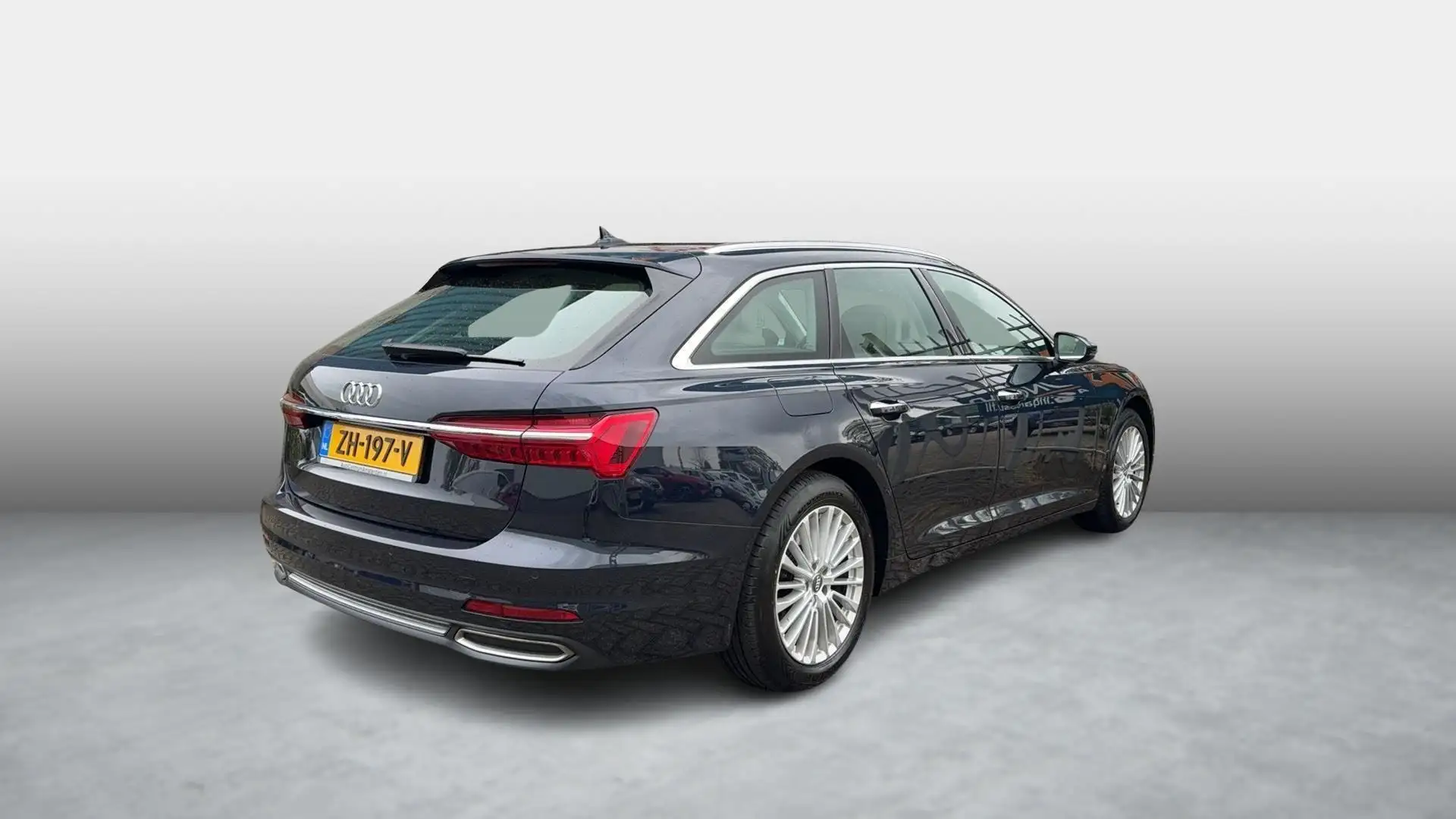 Audi A6 Avant 45 TFSI Design NL auto Leder adaptive Cruise Blauw - 2