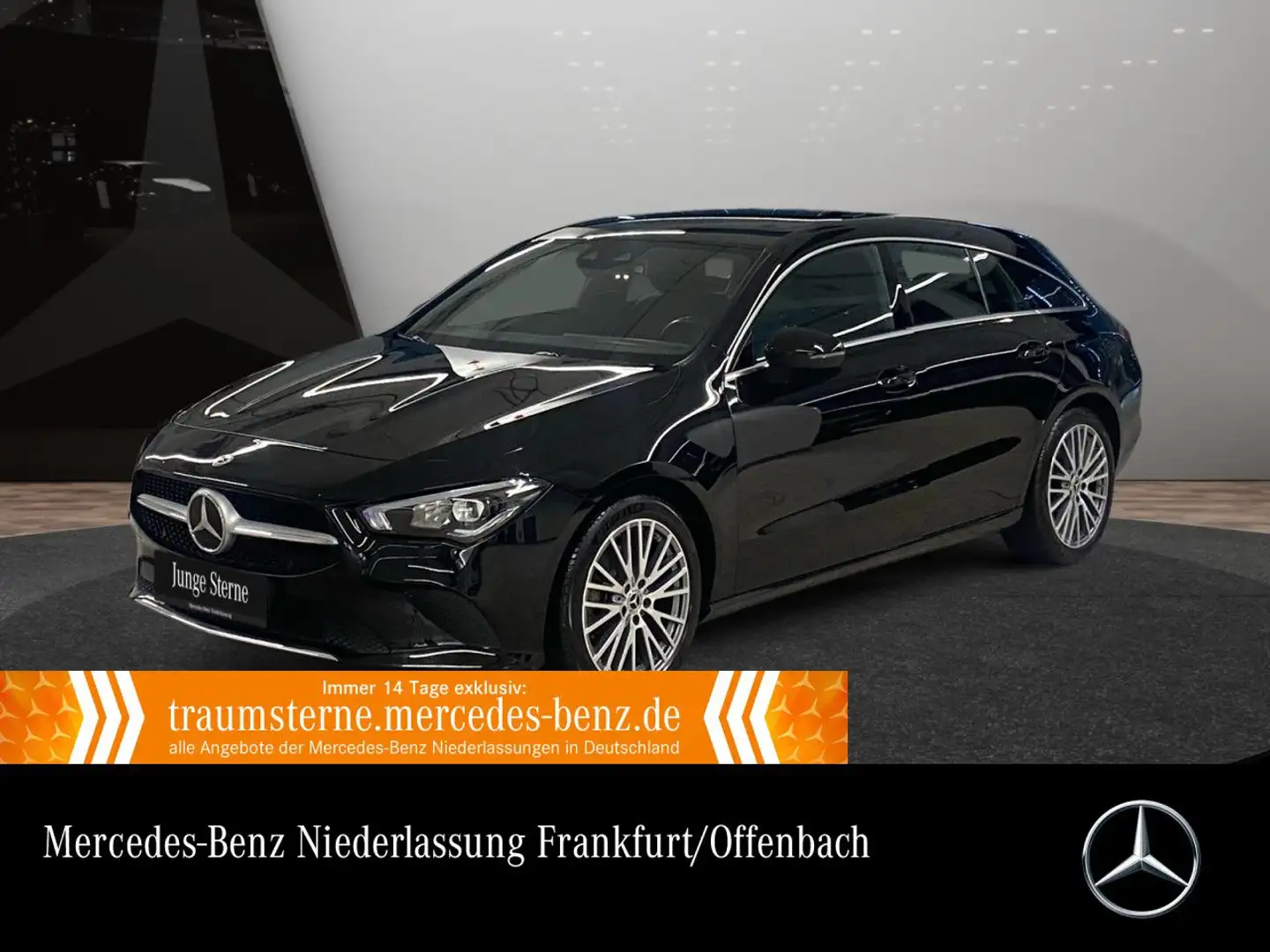 Mercedes-Benz CLA 220 d PROGRESSIVE+AHK+LED+STHZG+KAMERA+TOTW+8G Schwarz - 1