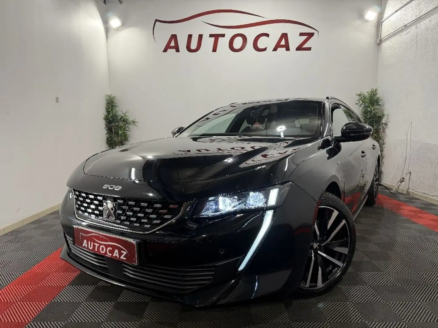 Peugeot 508 BlueHDi 130ch EAT8 GT +2021+48000KM*PREMIERE MAIN Schwarz - 1