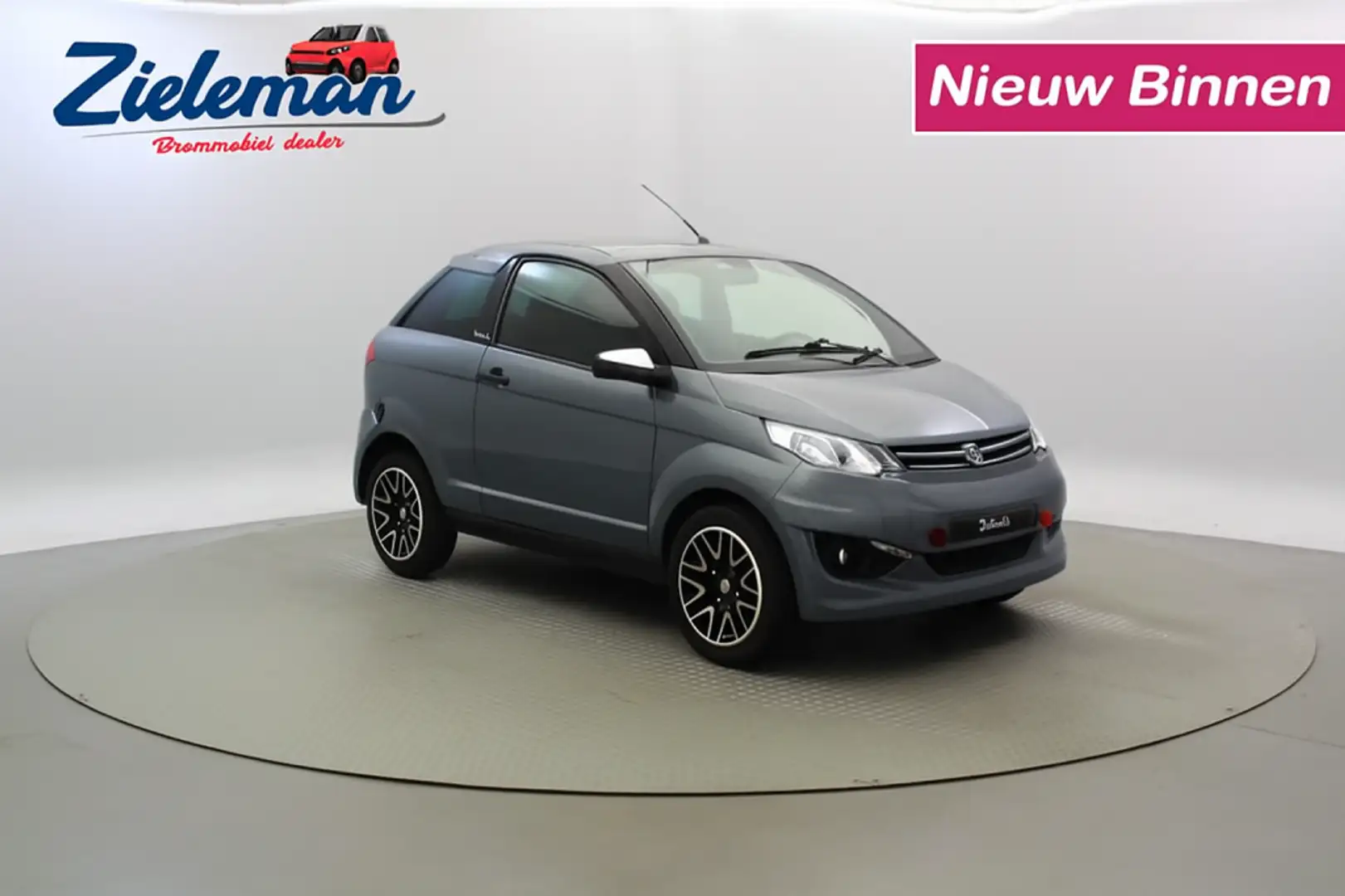 Aixam Coupe S - 2017 - 62.030 km - Leer, Parkeersensoren Grijs - 1