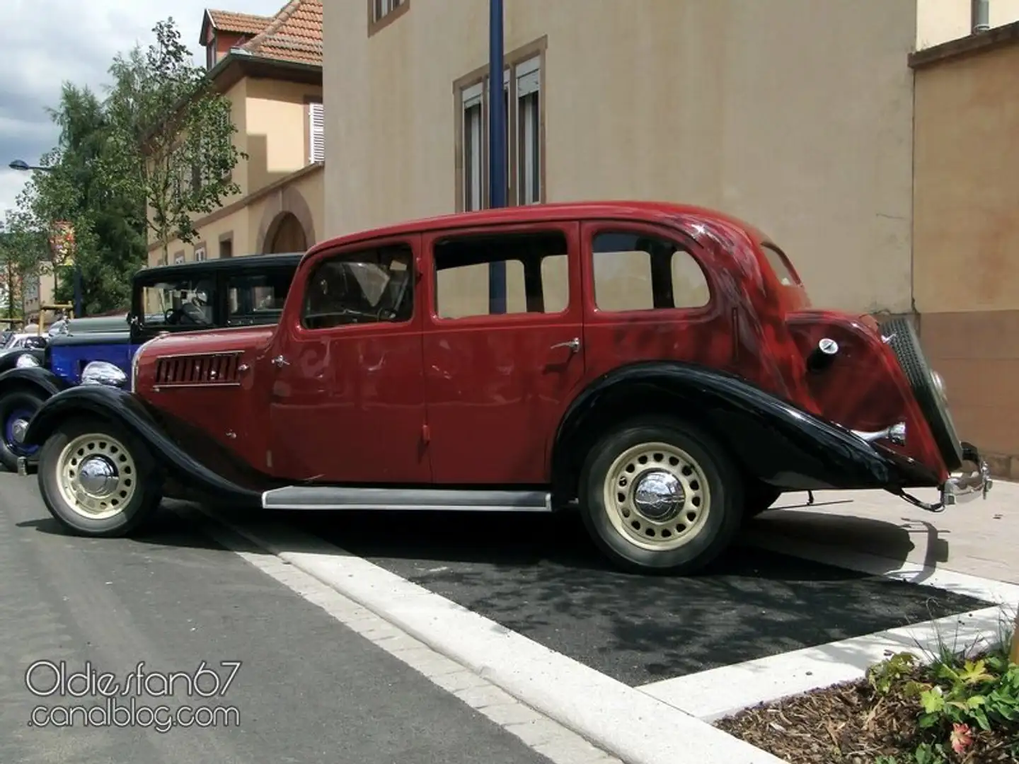 Oldtimer Delahaye 134N Rot - 2
