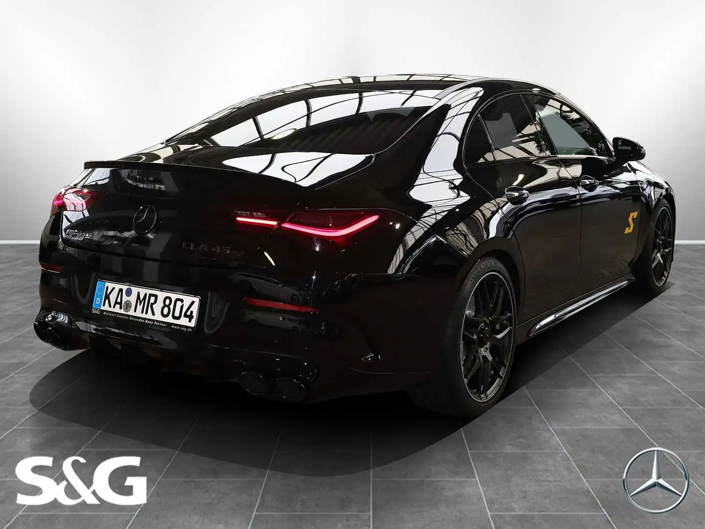 Mercedes-Benz CLA 45 AMG S 4M+ Coupé 360°+Pano+M-LED+Distronic Schwarz - 2