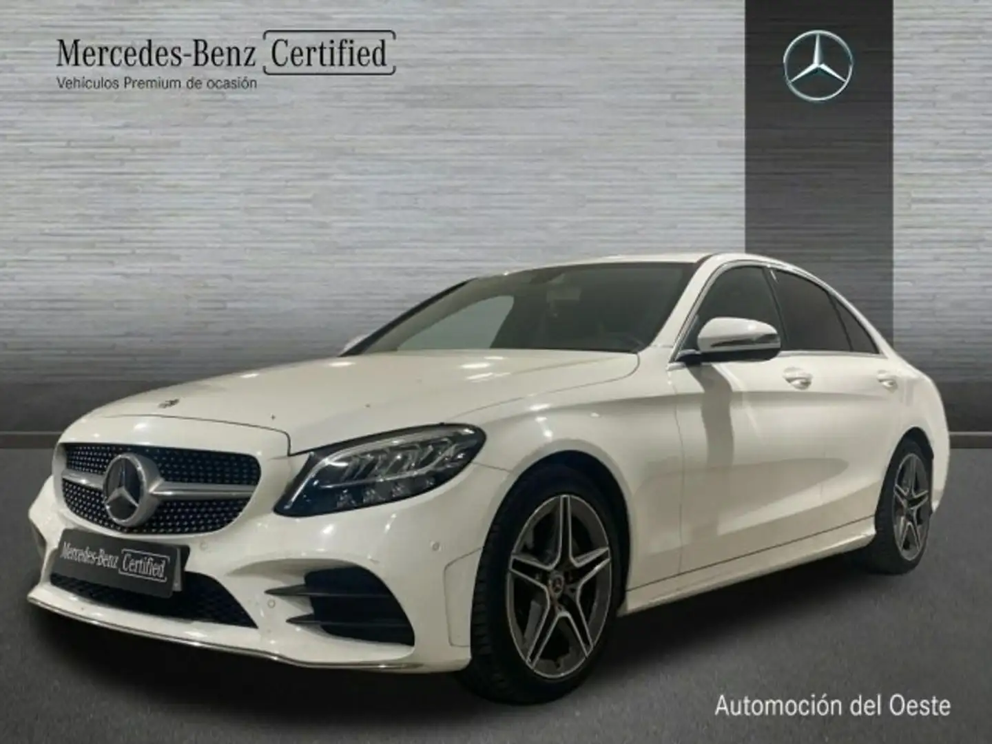 Mercedes-Benz C 200 d amg line (euro 6d-temp) Bianco - 1