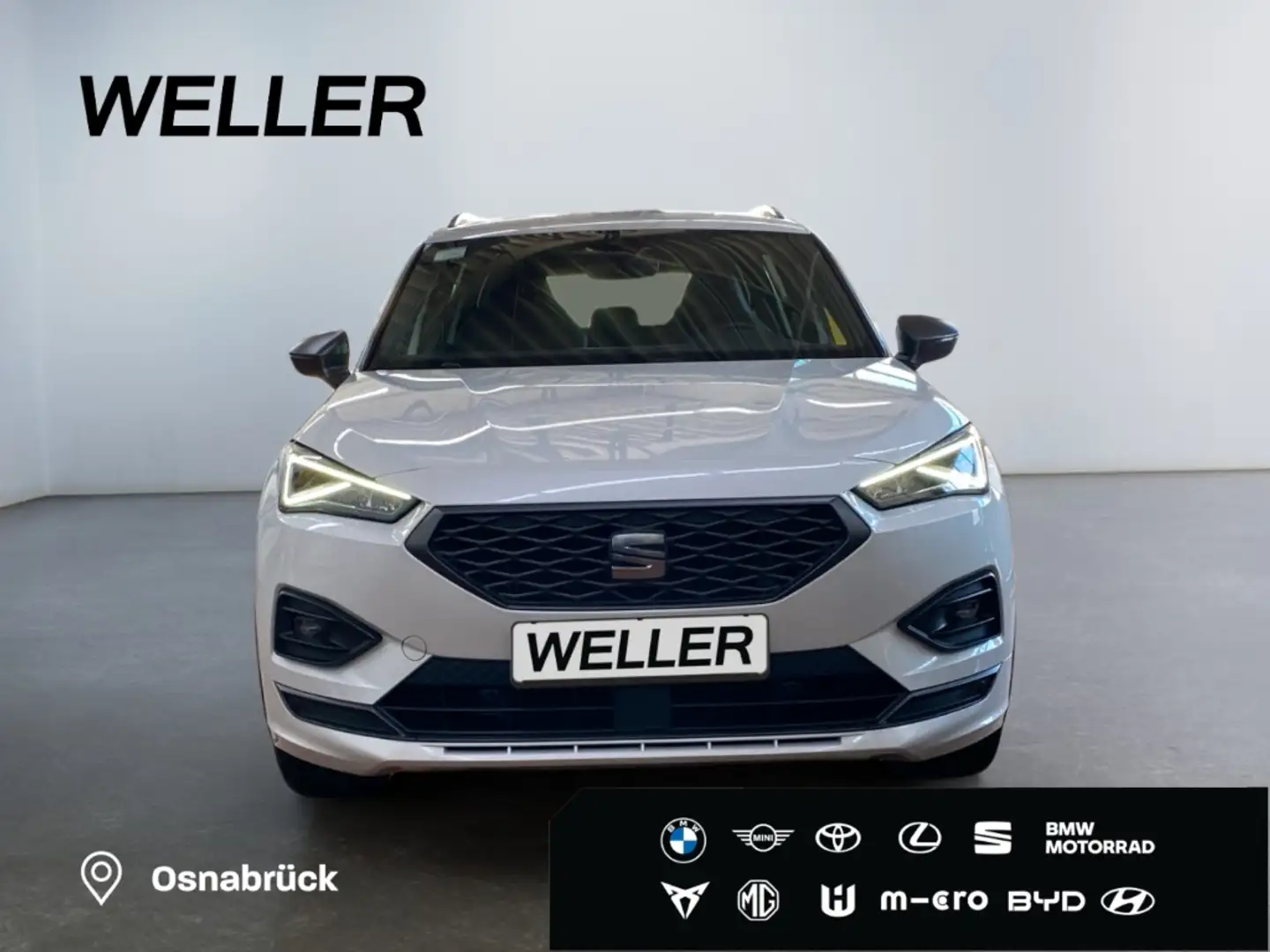 SEAT Tarraco 1.4 e-Hybrid DSG FR *LED*AHK*4x SHZ*CAM* Weiß - 2