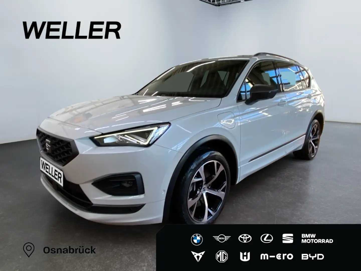 SEAT Tarraco 1.4 e-Hybrid DSG FR *LED*AHK*4x SHZ*CAM* Weiß - 1