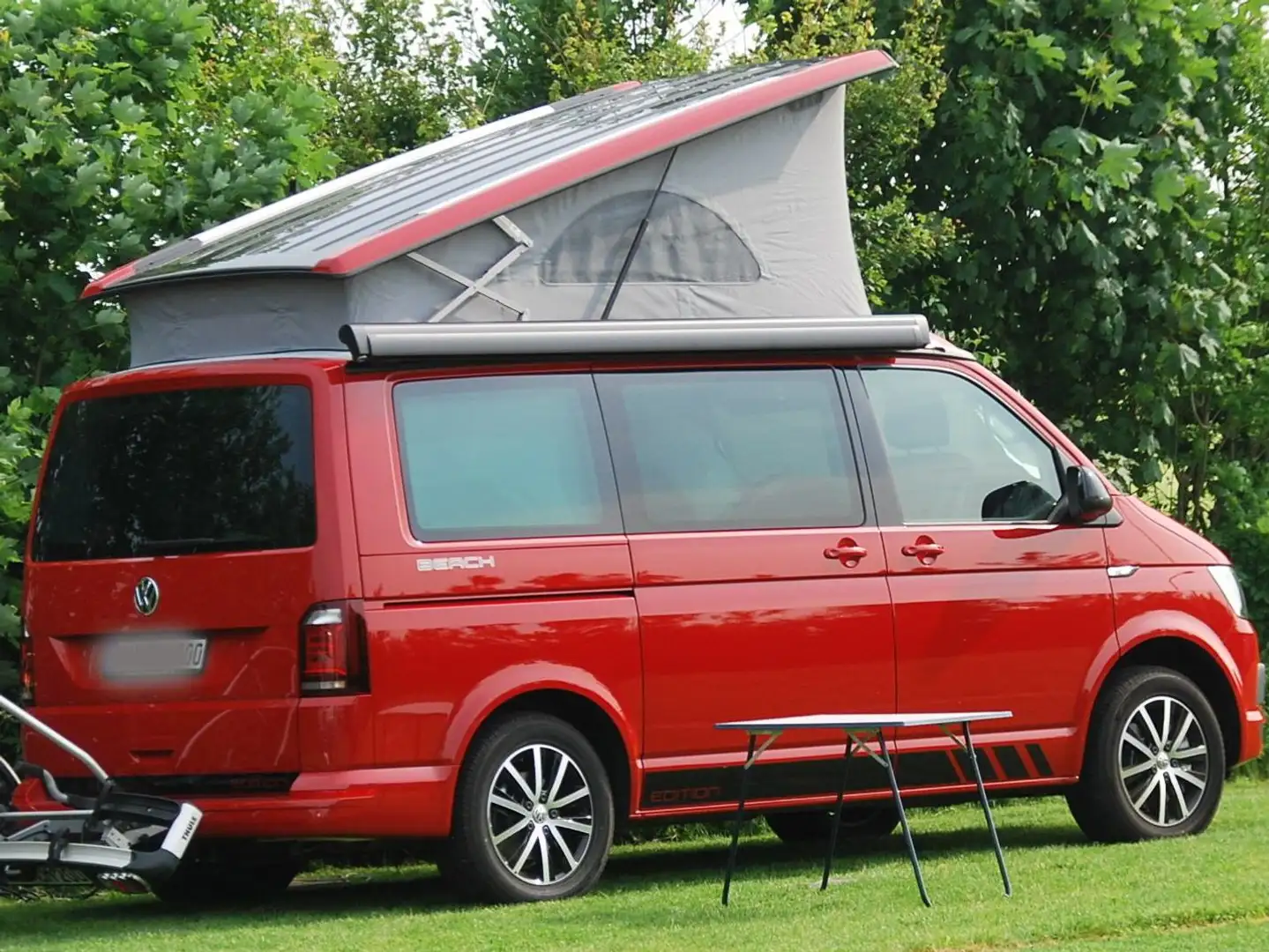 Volkswagen T6 California Beach Edition Vollausstattung Червоний - 1