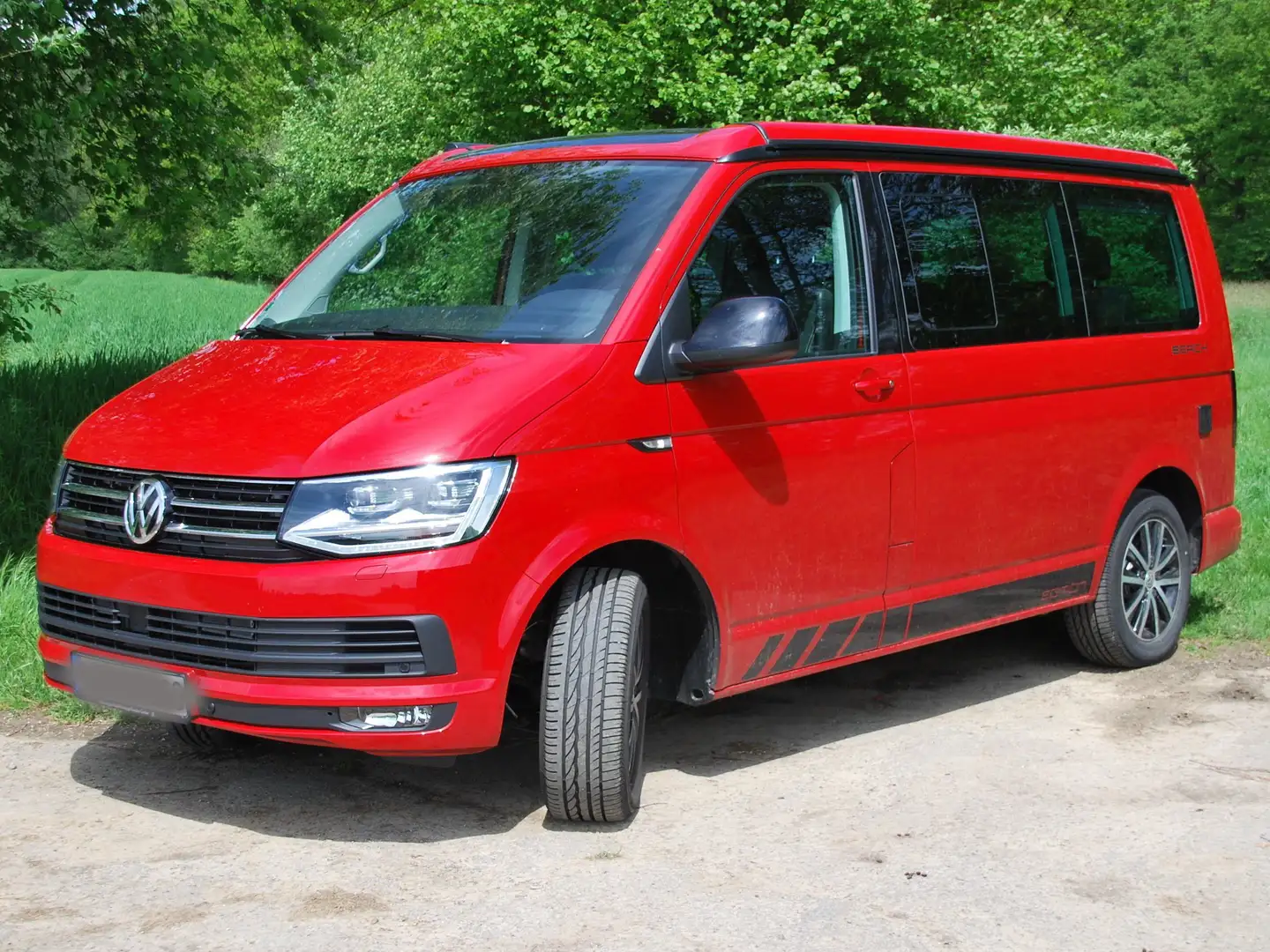 Volkswagen T6 California Beach Edition Vollausstattung Червоний - 2