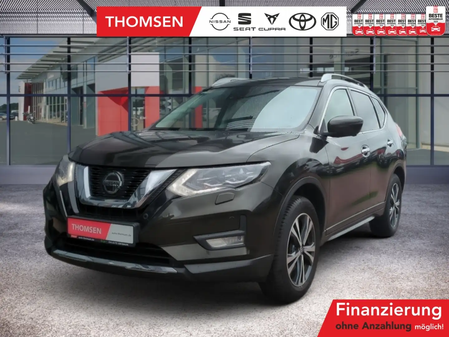 Nissan X-Trail 1.3 DIG-T N-Connecta 7-Sitze Navi SHZ Brun - 1
