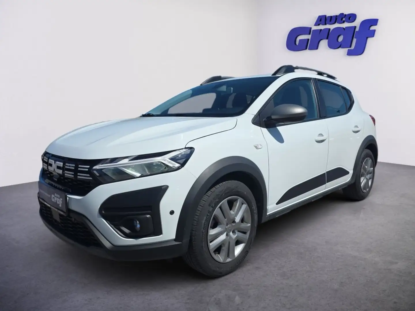 Dacia Sandero Stepway Expression TCe 90 CVT Weiß - 1