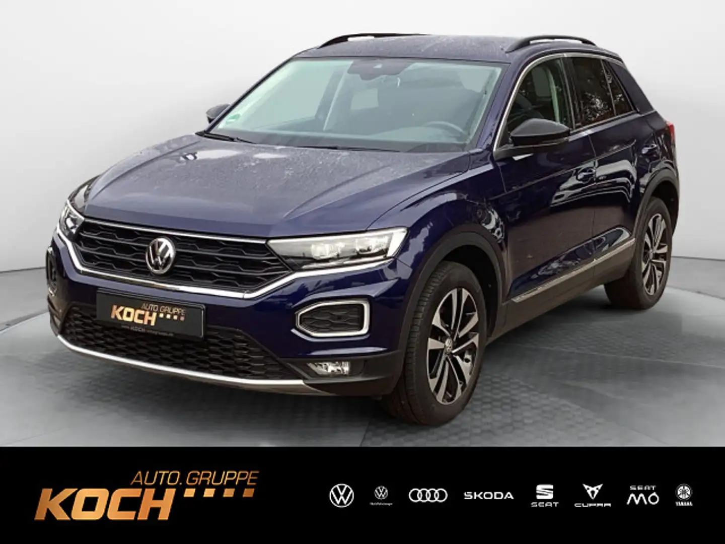 Volkswagen T-Roc 2.0TDI United 4M DSG Navi LED AHK ACC Blau - 1