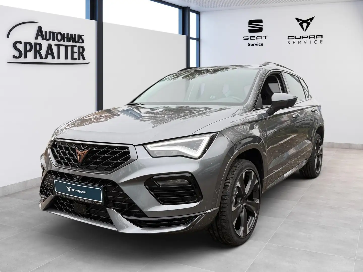CUPRA Ateca 1.5 TSI ACT DSG NAVI ACC AHK LED Kamera Gris - 1