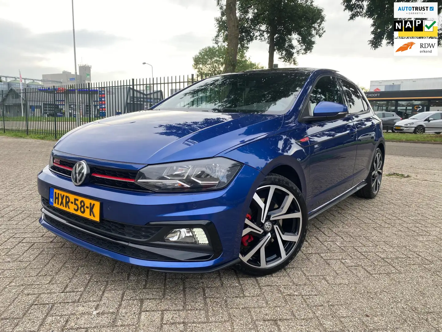 Volkswagen Polo GTI 2.0 TSI Panoramadak Cruise Tel Pdc Albastru - 1