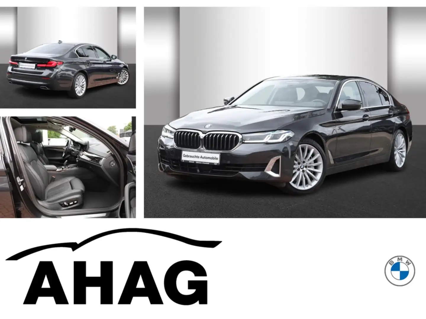 BMW 530 d xDrive Luxury Line HUD H/K RFK Integral ACC Grau - 1