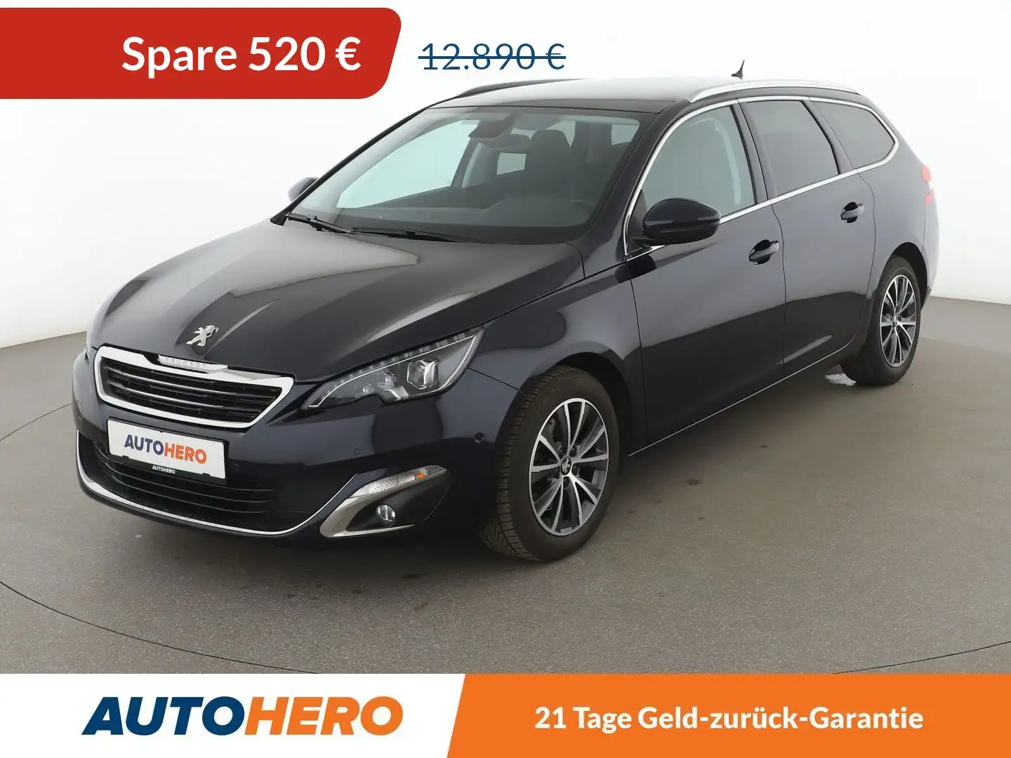 Peugeot 308 2.0 Blue-HDi Allure *NAVI*FULL-LED*TEMPO*PDC*CAM* Blau - 1