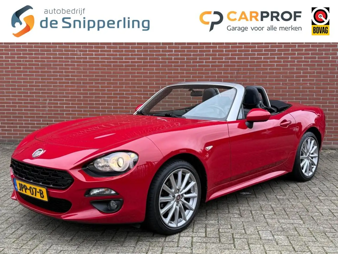 Fiat 124 Spider 1.4 M-AIR T LUSSO NAVI CAMERA CRUISE LEER STOELVW Rouge - 1