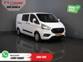 Ford Transit Custom 340 2.0 TDCI 130 pk L2 Dubbel Cabine DC BPM VRIJ! Bianco - thumbnail 1