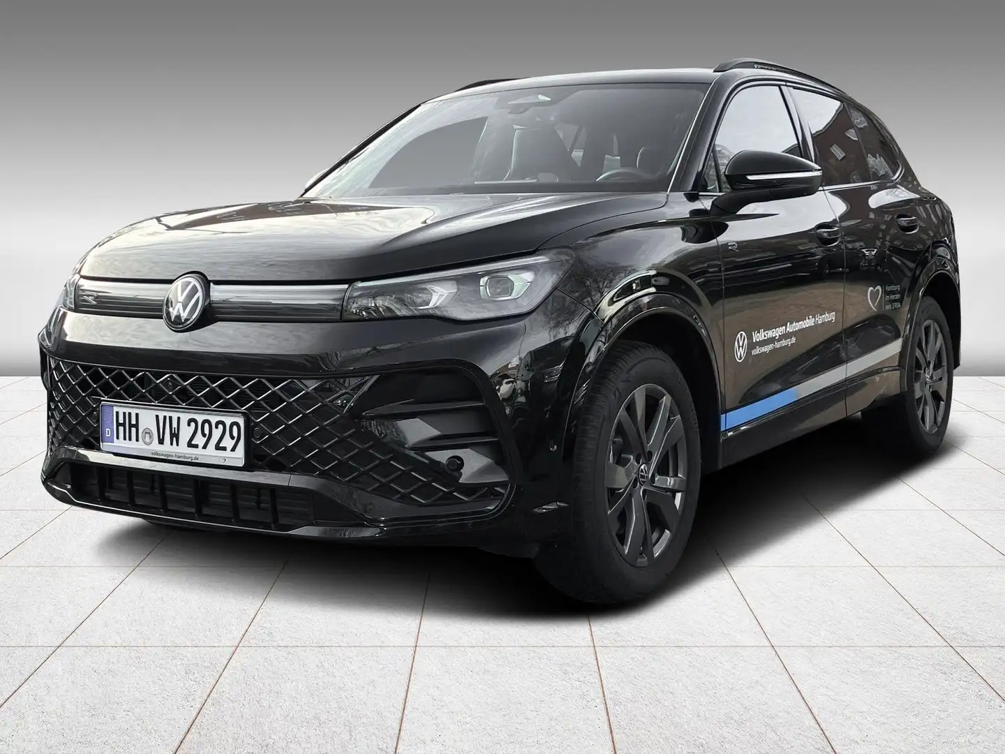 Volkswagen Tiguan 2.0 TDI R-Line 4Motion DSG AHK Navi Schwarz - 2