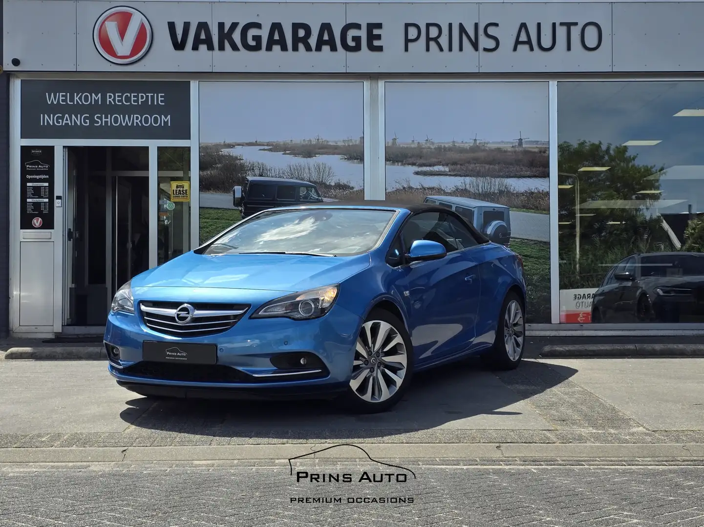 Opel Cascada 1.4 Turbo ecoFLEX Innovation |NAVI|LEDER|STOELV.|O Blauw - 2