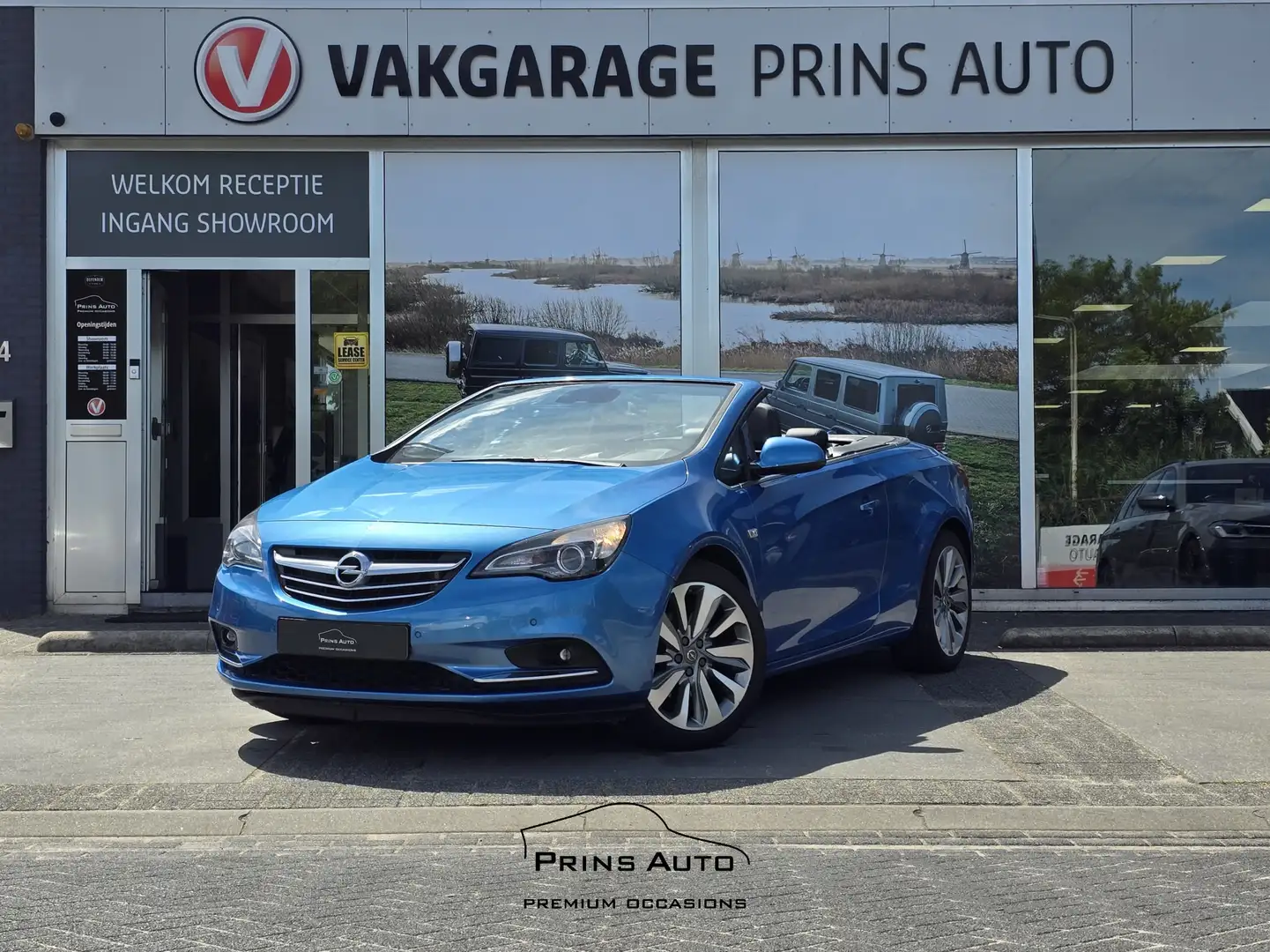 Opel Cascada 1.4 Turbo ecoFLEX Innovation |NAVI|LEDER|STOELV.|O Blauw - 1