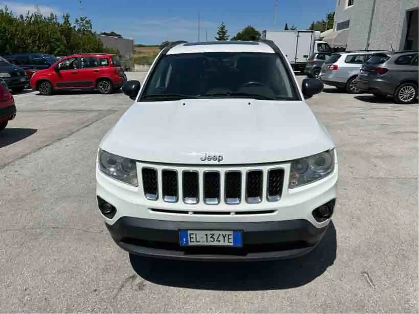 Jeep Compass Compass  2.2 crd Limited 4wd 163cv-MOTORE ROTTO Bianco - 2