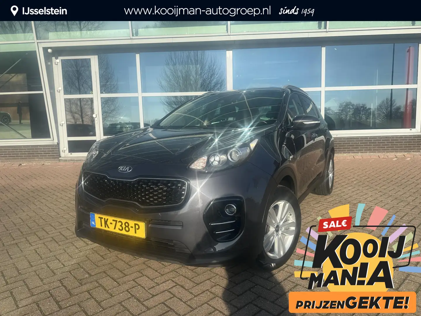 Kia Sportage 1.6 GDI Style Edition Leder | Stoelverwarming | Ac Grau - 1