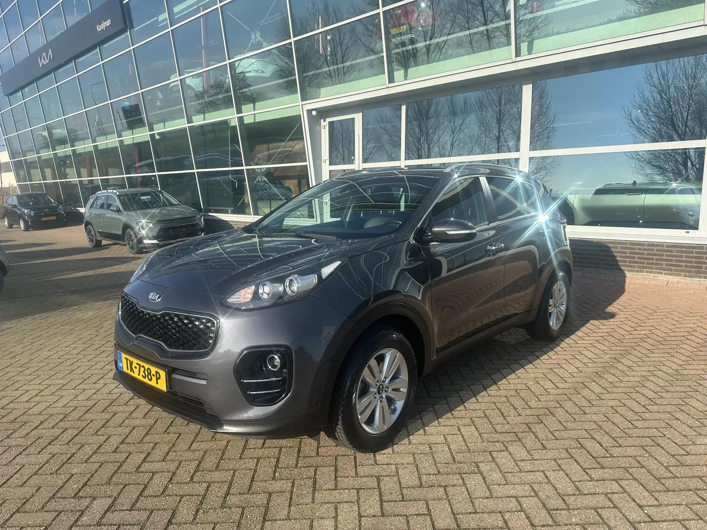 Kia Sportage 1.6 GDI Style Edition Leder | Stoelverwarming | Ac Grau - 2