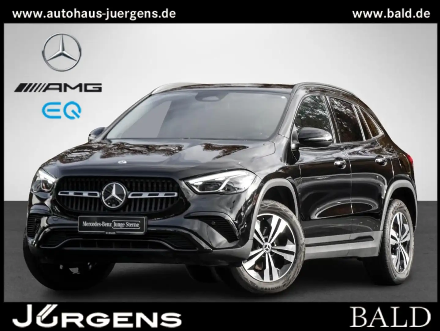 Mercedes-Benz GLA 200 d Progressive/Night/Distr/MLB/Totw/Cam Schwarz - 1