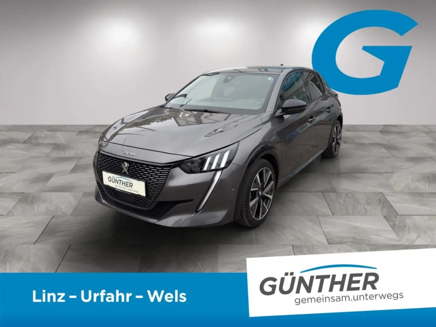 Peugeot 208 GT PT100 EAT8 Grau - 1