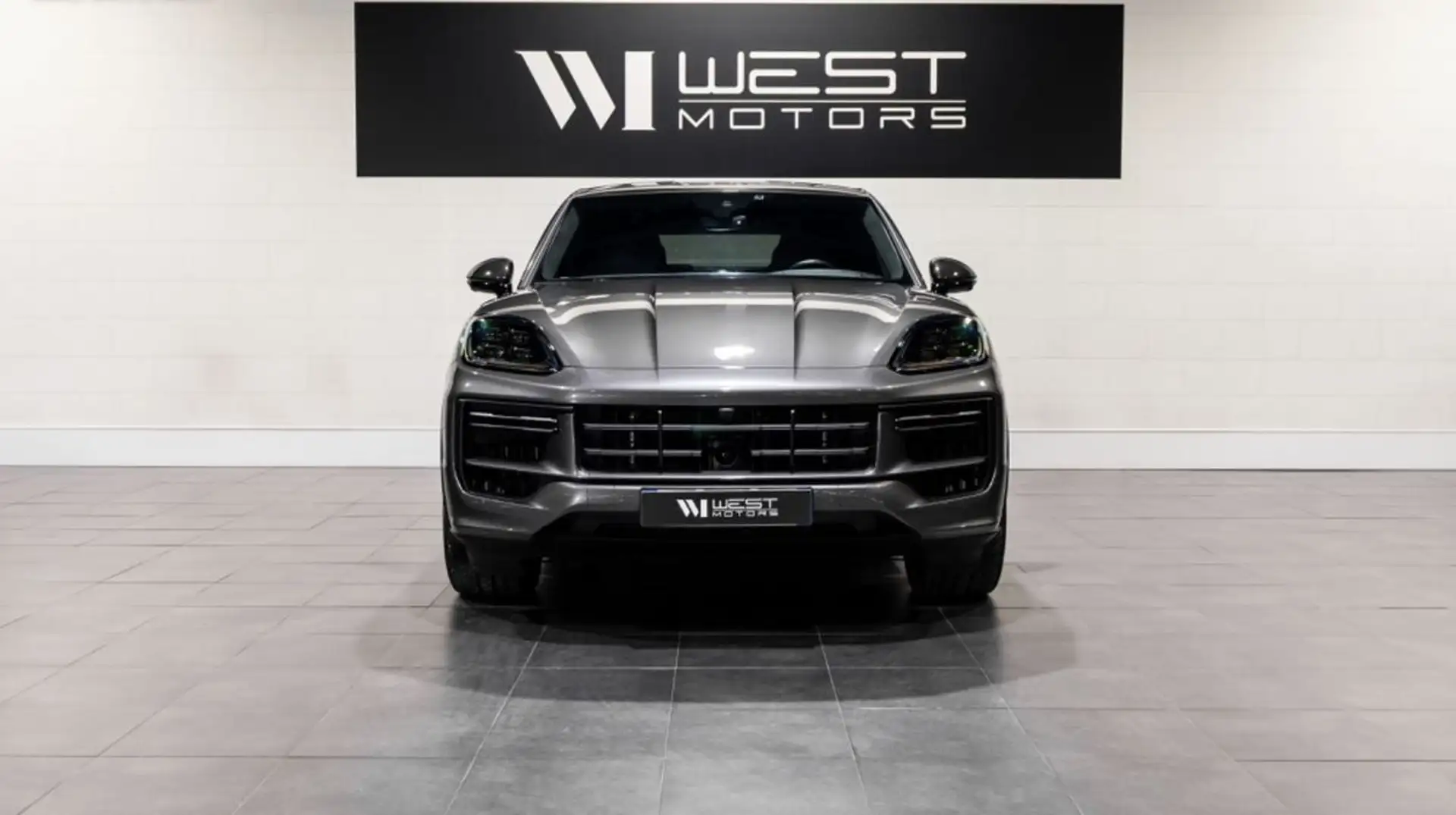 Porsche Cayenne Coupé Turbo E-Hybrid 739 Pack GT 1°MAIN Français Roues AR Directrices PDCC Écran Passager Cam. 360° 1479E-Mois Grau - 2