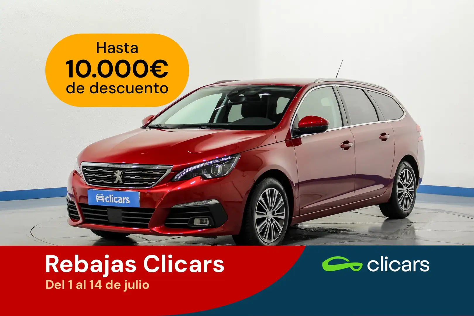 Peugeot 308 SW 1.5 BlueHDi S&S Allure Pack 130 Rojo - 1